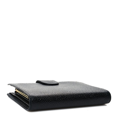 Chanel Caviar Timeless CC French Wallet Black 4 of 12