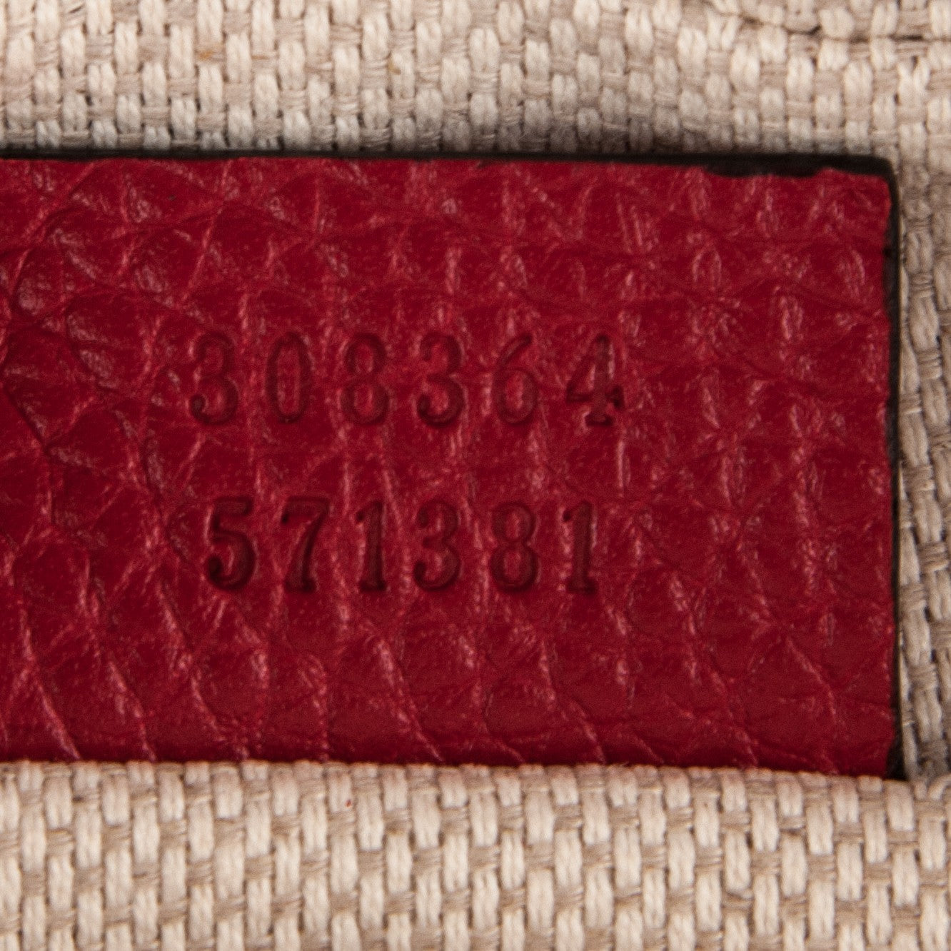 Gucci Pebbled Calfskin Small Soho Disco Bag Tabasco Red 7 of 7