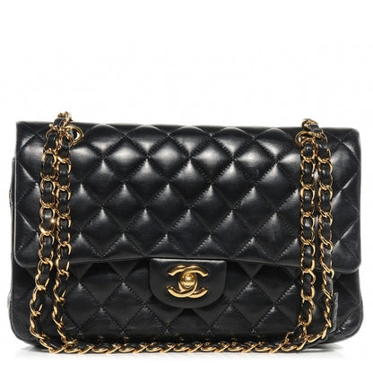 Chanel Lambskin Medium Double Flap Black 1 of 7