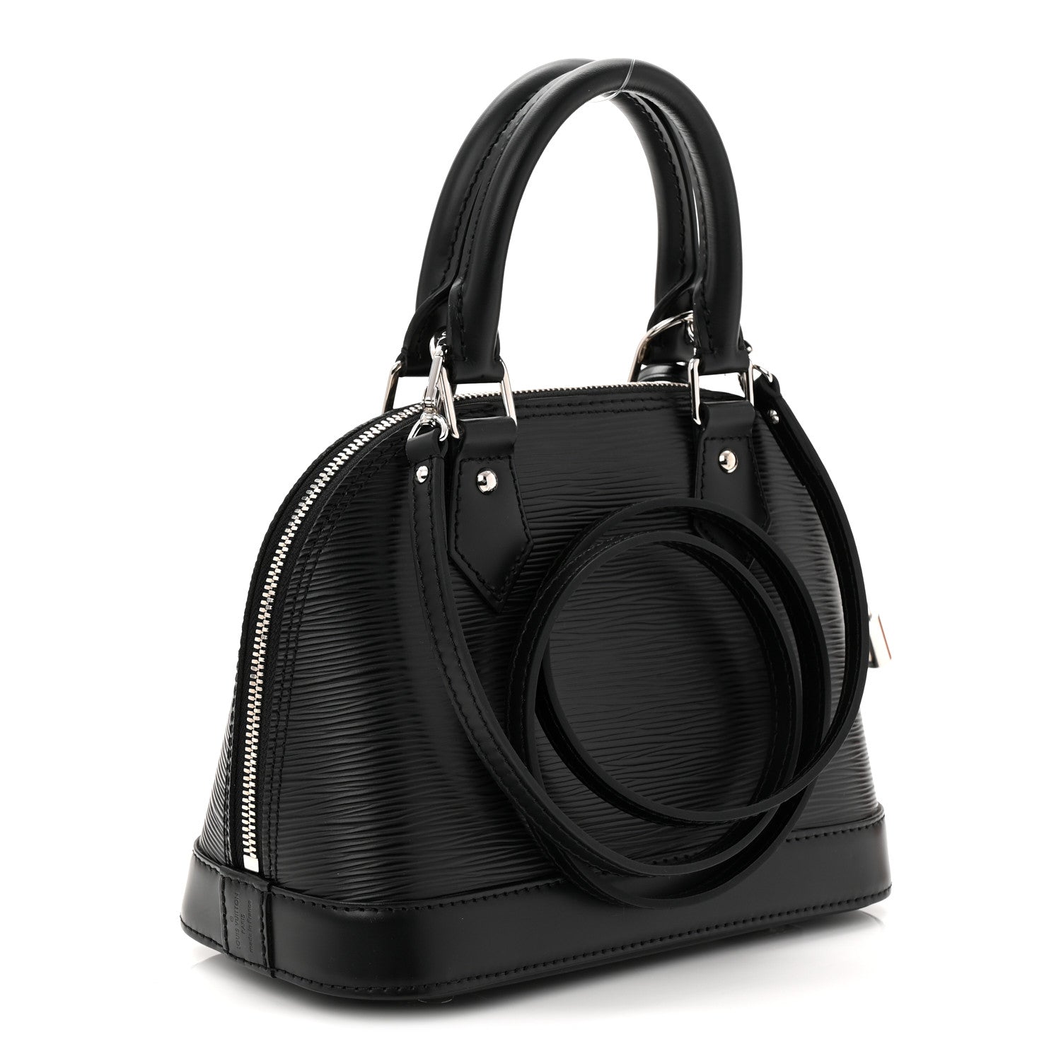 Louis Vuitton Epi Alma BB Black 3 of 11
