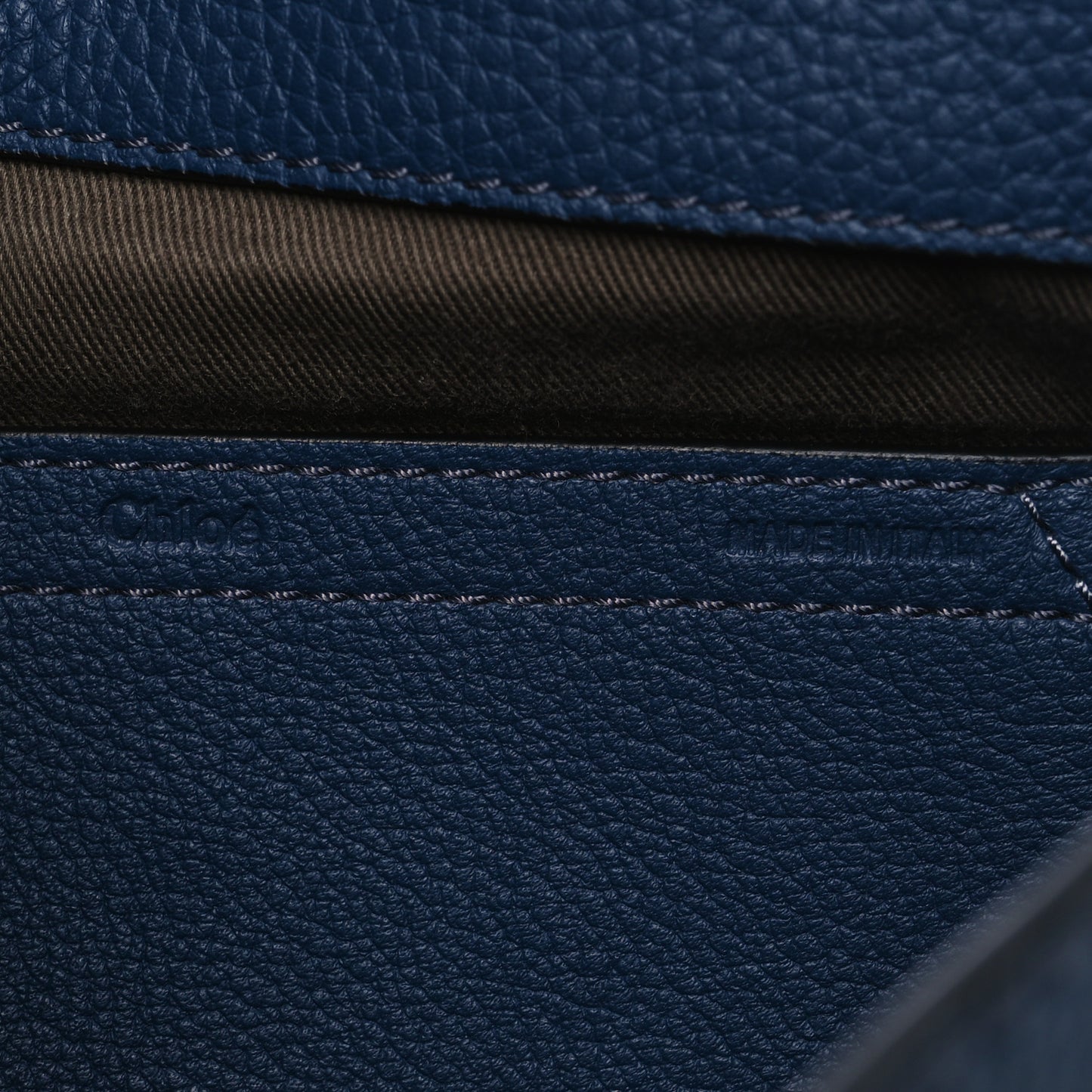 Calfskin Medium Marcie Round Crossbody Bag Royal Navy