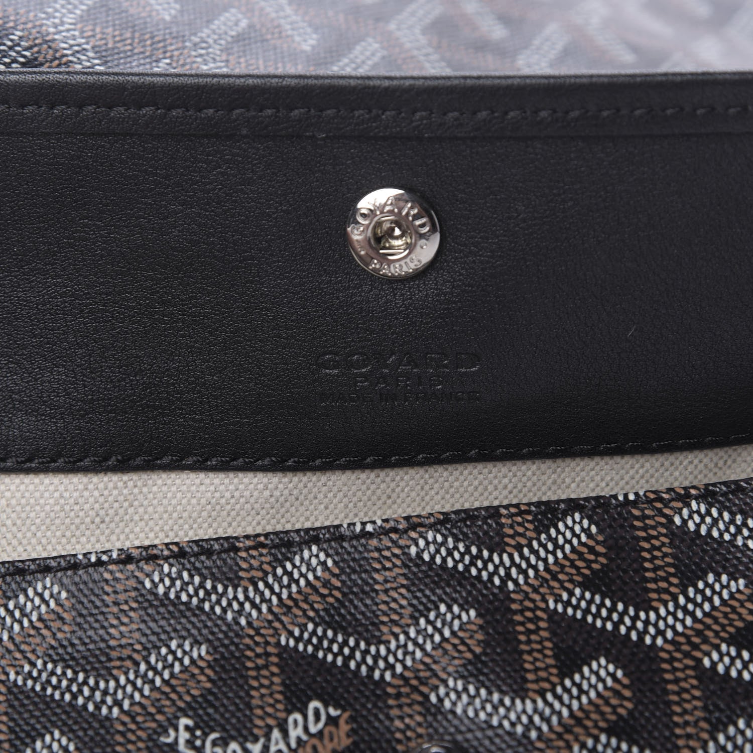Goyard Goyardine Saint Louis GM Black 8 of 8