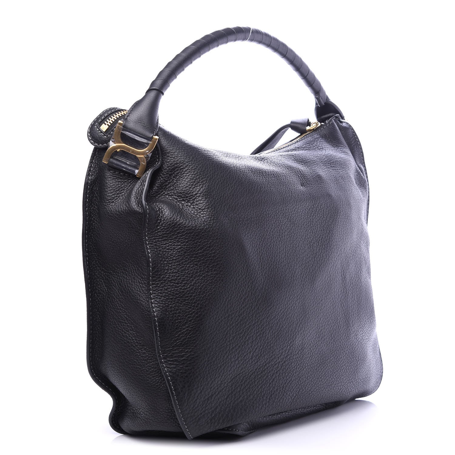 Chloe Calfskin Large Marcie Hobo Black 3 of 11