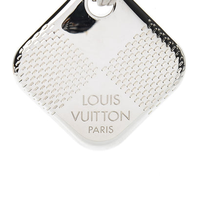 Louis Vuitton Damier Square Key Holder Silver 3 of 5