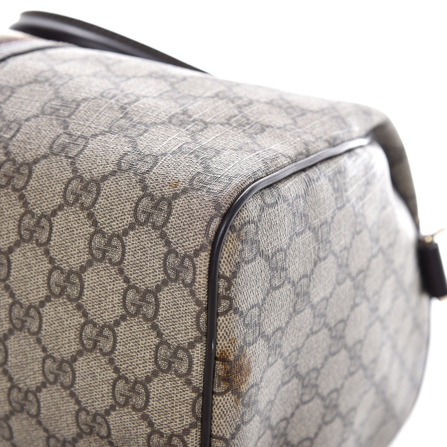 Gucci GG Plus Monogram Web Medium Joy Boston Dark Brown 13 of 17