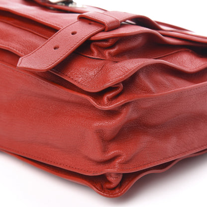 Proenza Schouler Lambskin Medium PS1 Satchel True Red 10 of 11