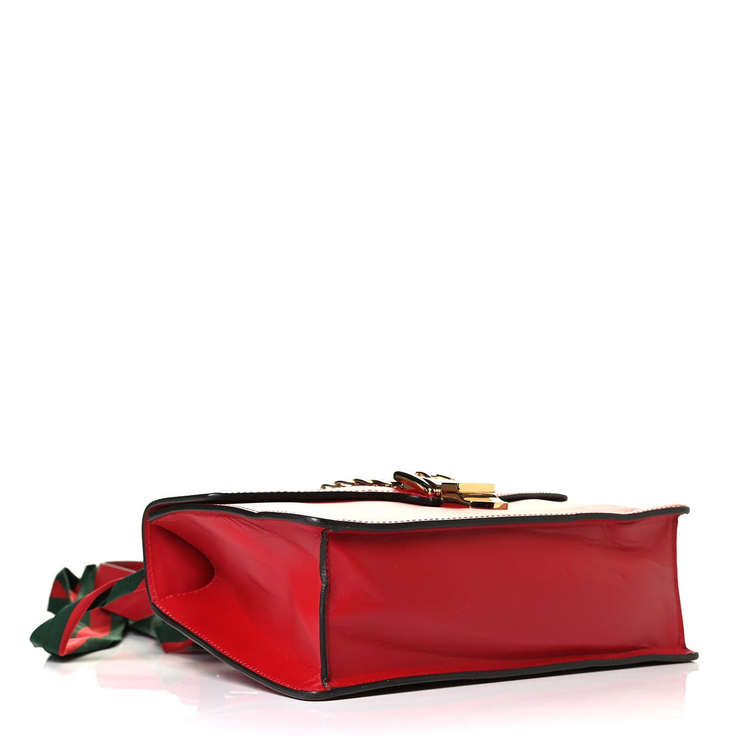 Calfskin Small Sylvie Shoulder Bag Hibiscus Red