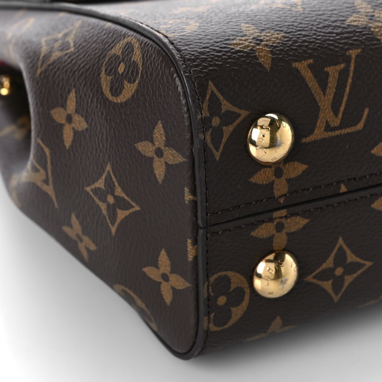 Louis Vuitton Monogram Cluny BB Bordeaux Fuchsia 7 of 13