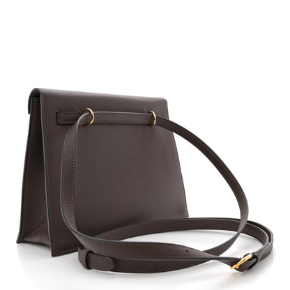Hermes Swift Kelly Danse Anate Fringed Belt Bag Moka 2 of 11
