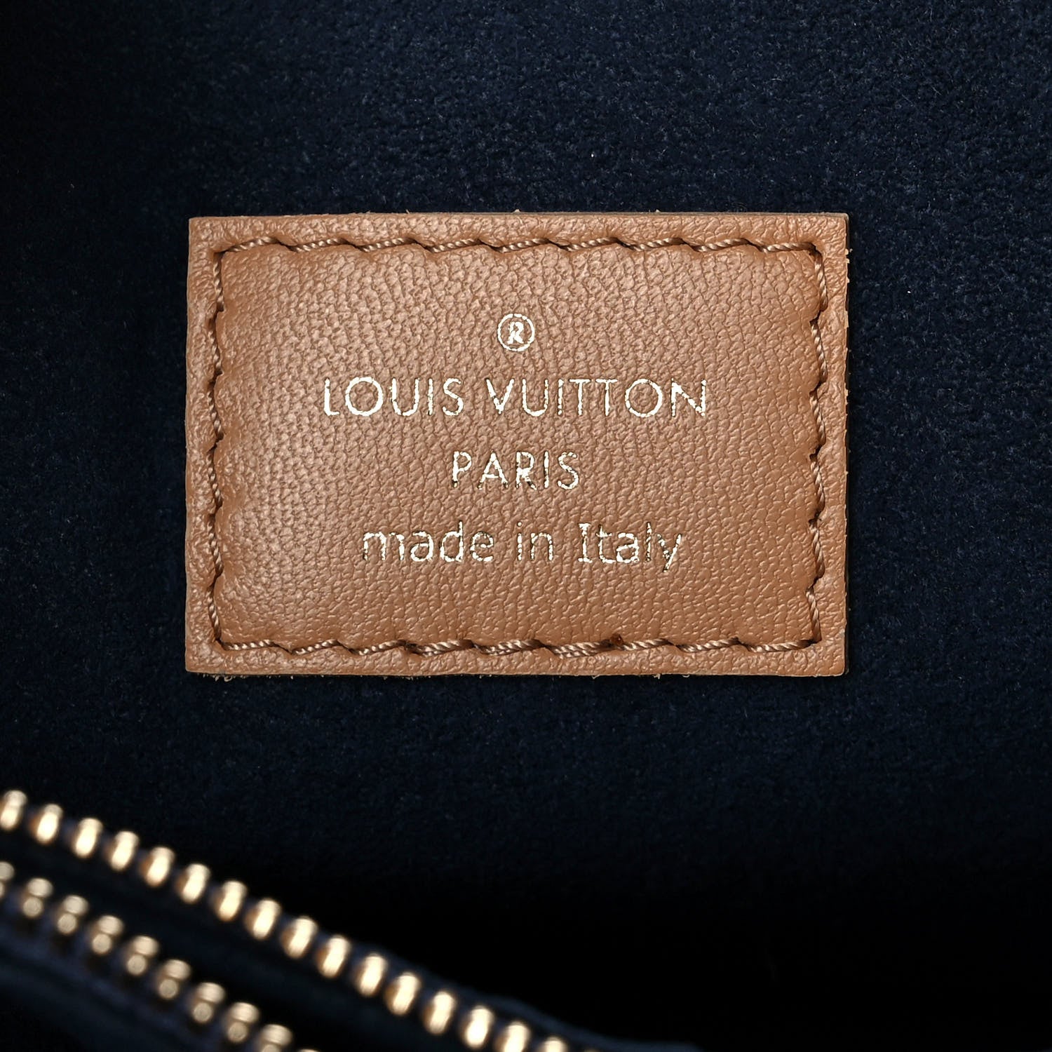 Louis Vuitton Lambskin Embossed Monogram Coussin PM Camel 6 of 9