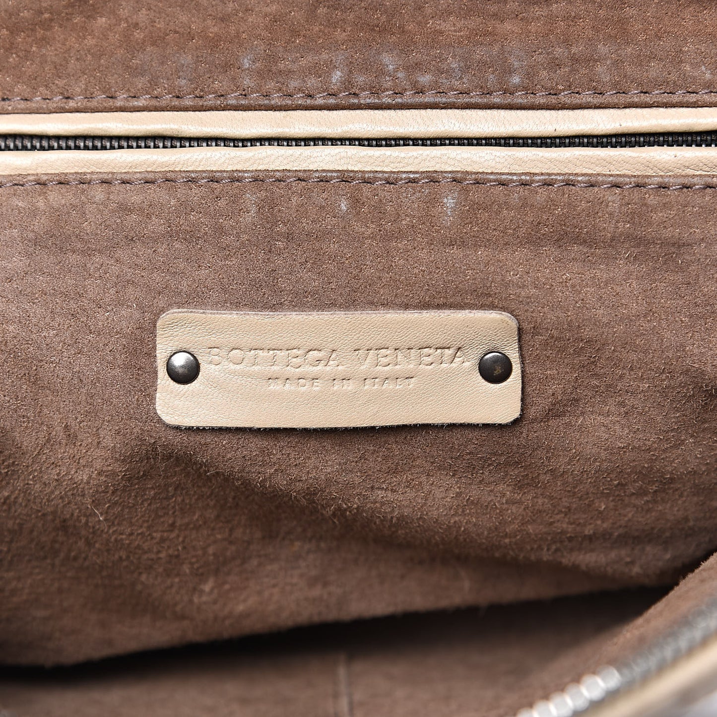 Nappa Intrecciato Nodini Crossbody Maple