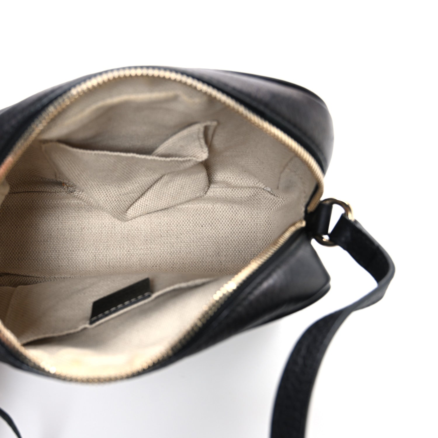 Gucci Pebbled Calfskin Small Soho Disco Bag Black 5 of 10