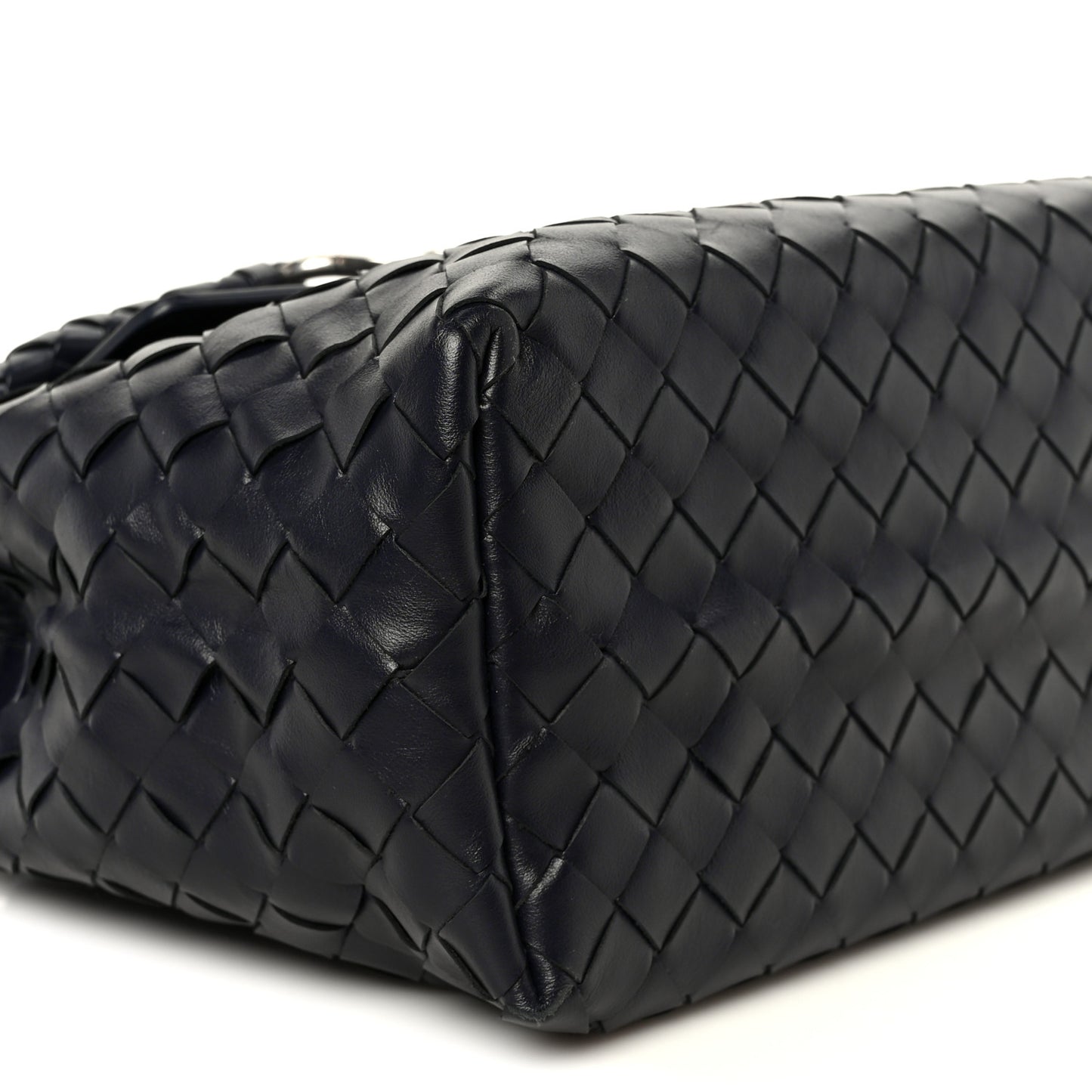 Calfskin Intrecciato Small Andiamo Messenger Bag Nocturnal