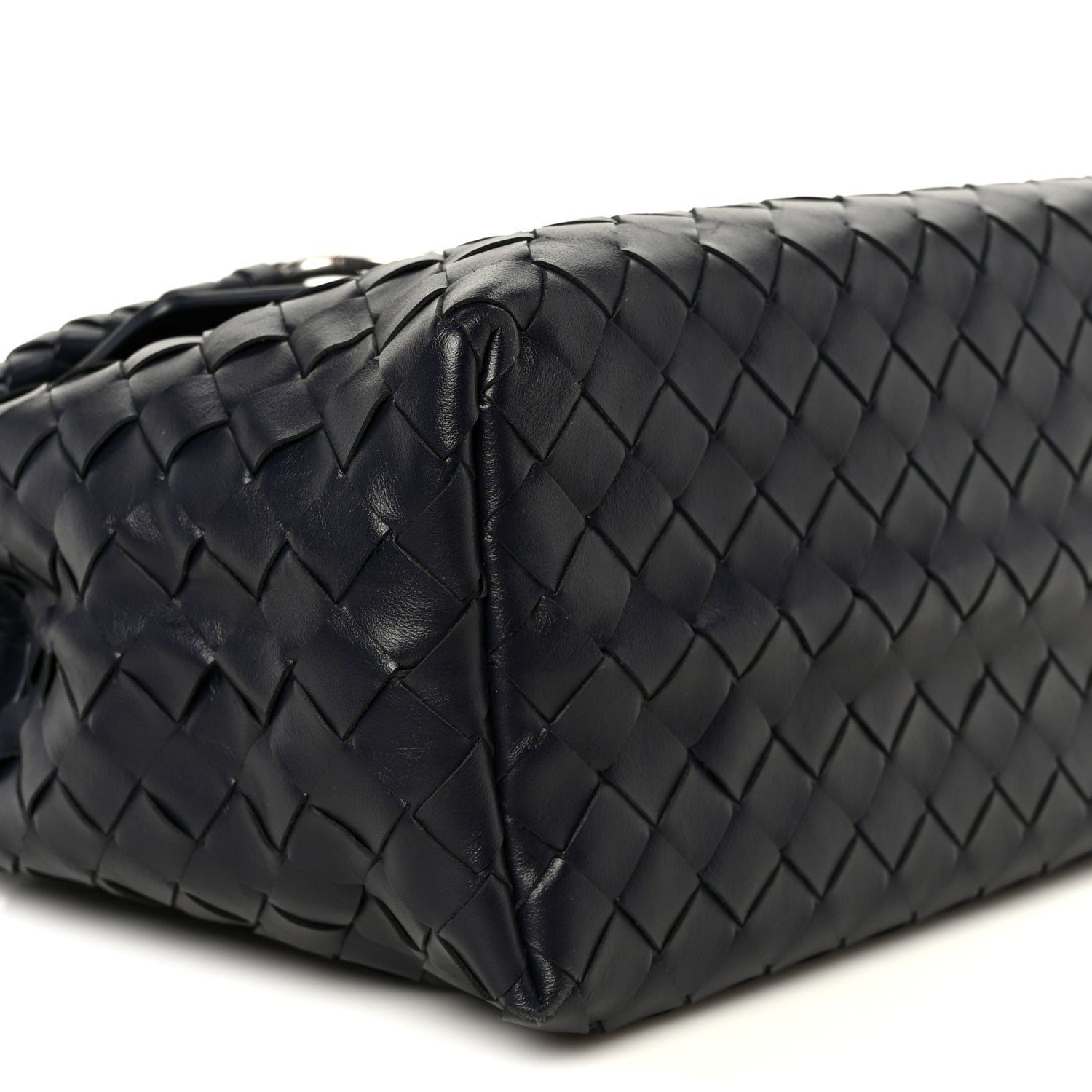 Bottega Veneta Calfskin Intrecciato Small Andiamo Messenger Bag Nocturnal 11 of 12