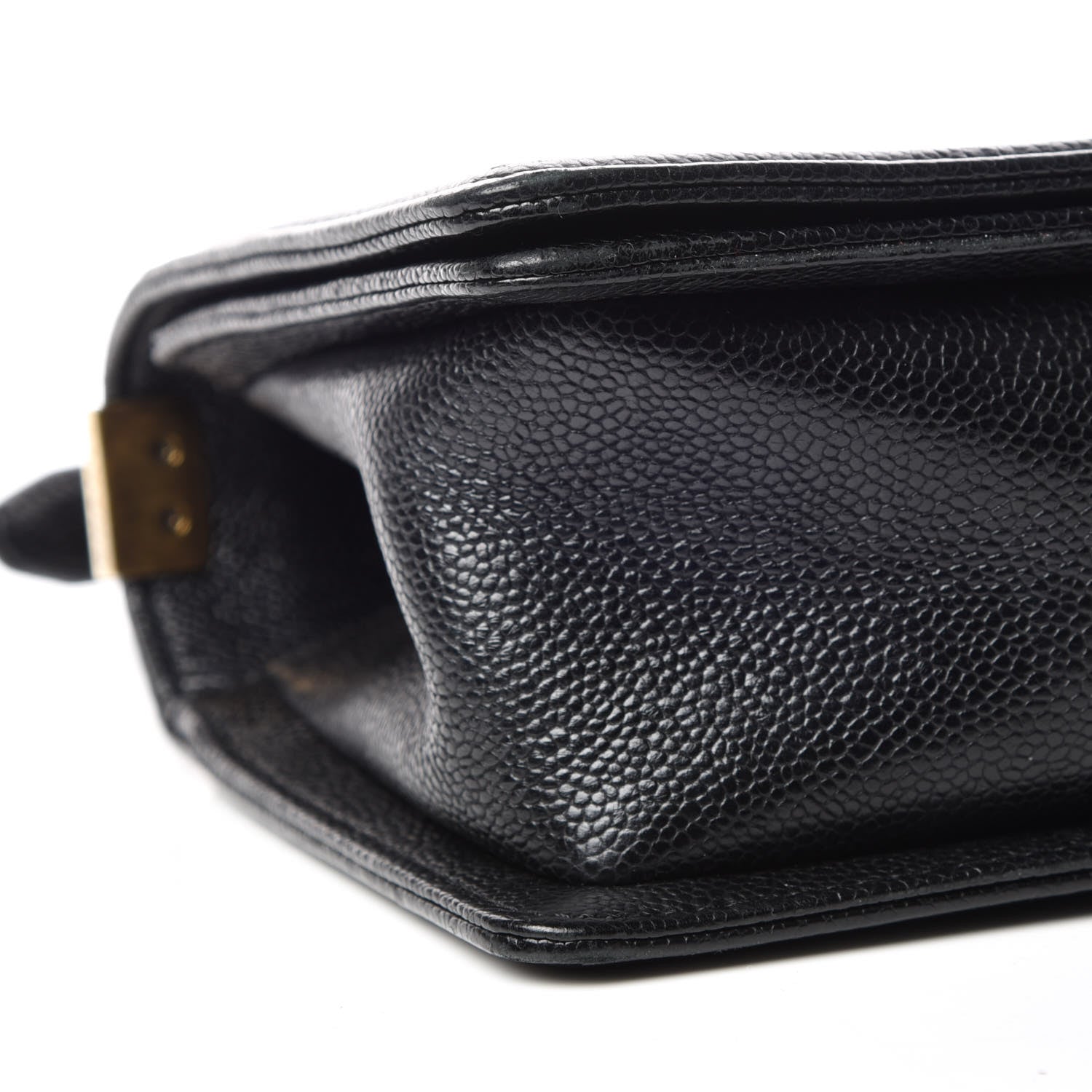 Chanel Caviar Quilted Medium Boy Flap Black 9 of 9