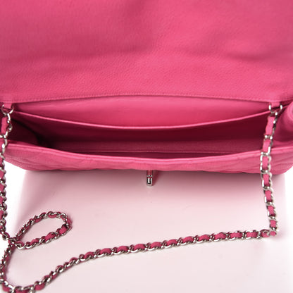 Chanel Iridescent Caviar Clutch with Chain Flap Pink 5 of 14