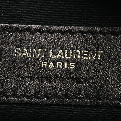 Saint Laurent Calfskin Matelasse Monogram Lou Belt Bag Black 7 of 16