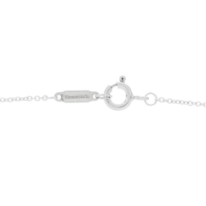 Tiffany Sterling Silver Medium Atlas Open Pendant Necklace 4 of 5