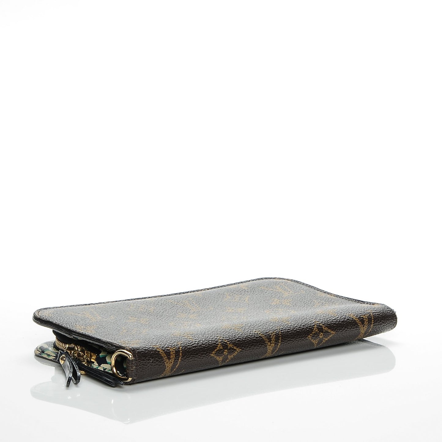 Monogram Leopard Insolite Wallet Blue Infini
