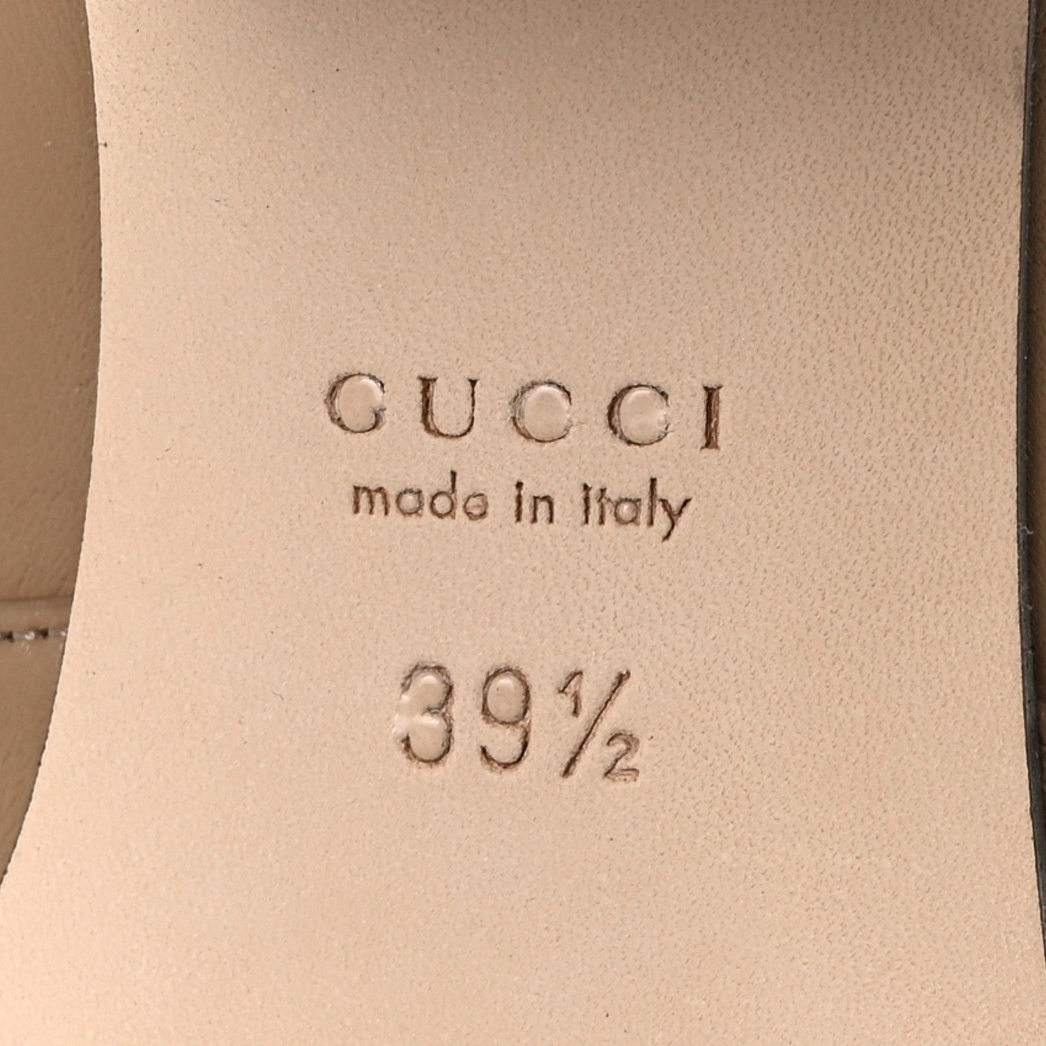 Gucci Calfskin Horsebit Loafer Pumps 39.5 Bright Camel 6 of 9