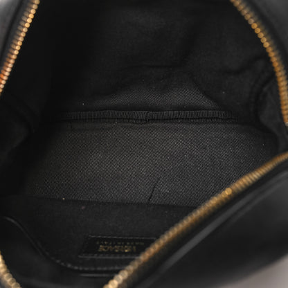 Versace Nappa Quilted Virtus Shoulder Bag Black 5 of 9