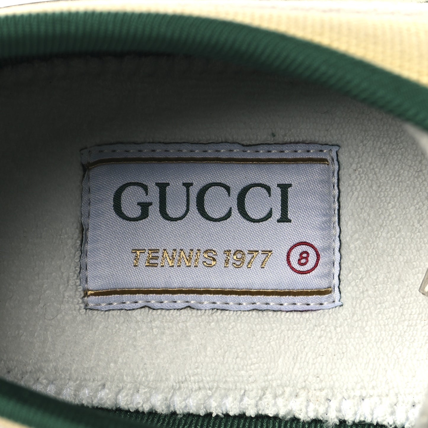 Old Tennis Tweed Web Mens 1977 Tennis Sneakers 8 Burro Mystic White