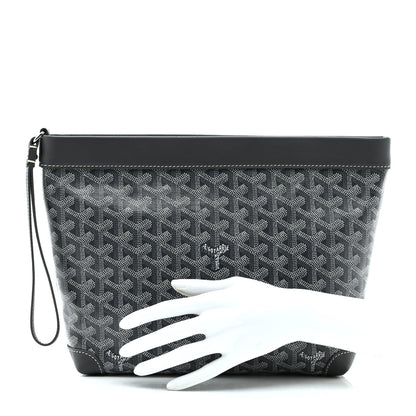 Goyard Goyardine Conti Pouch Grey 2 of 9