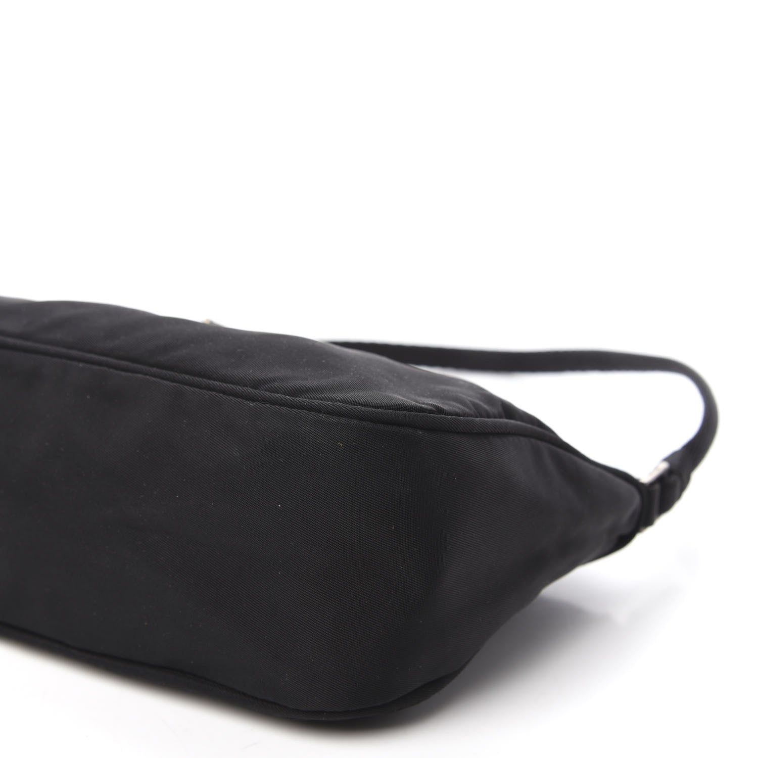 Prada Tessuto Nylon Pochette Bag Black 7 of 10