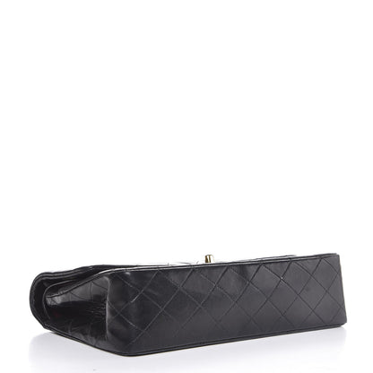 Chanel Lambskin Quilted Medium Double Flap Black 5 of 8