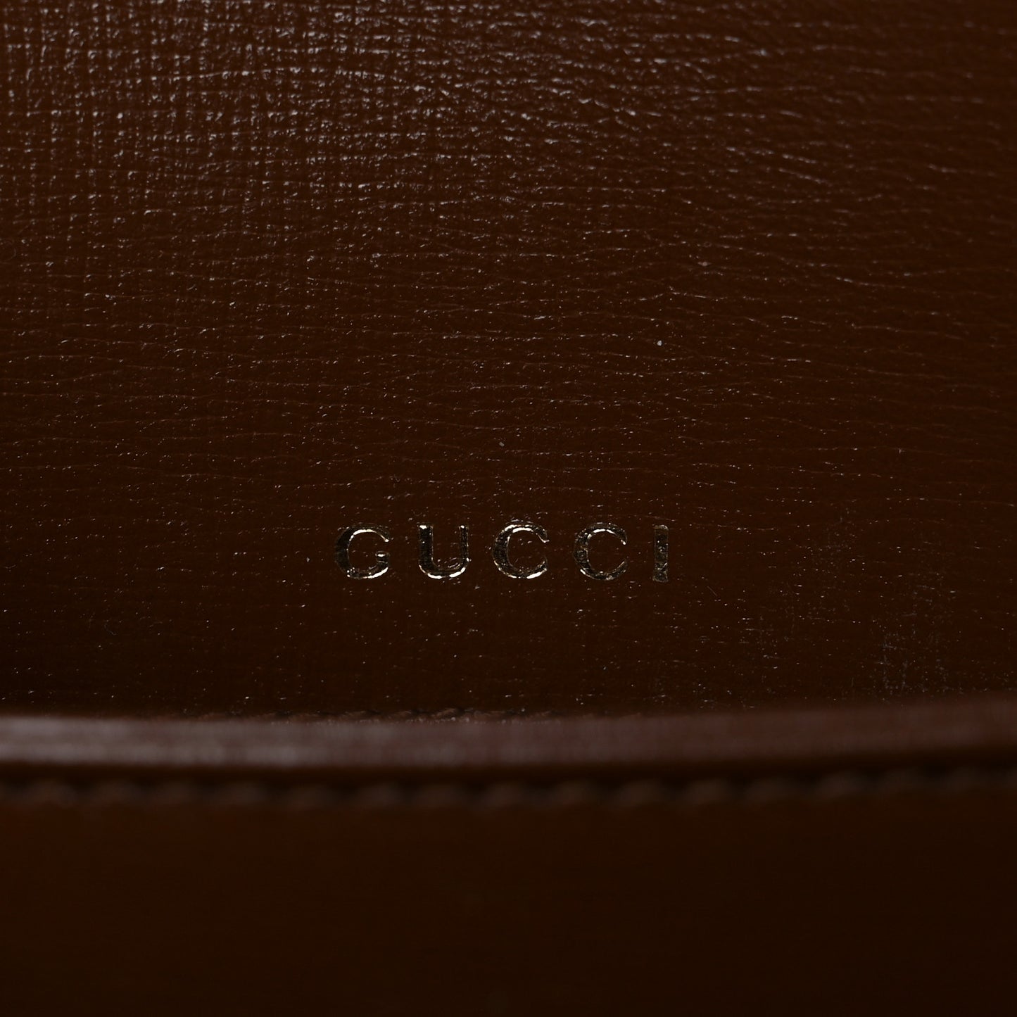 GG Supreme Monogram Horsebit 1955 Shoulder Bag Beige Brown Sugar