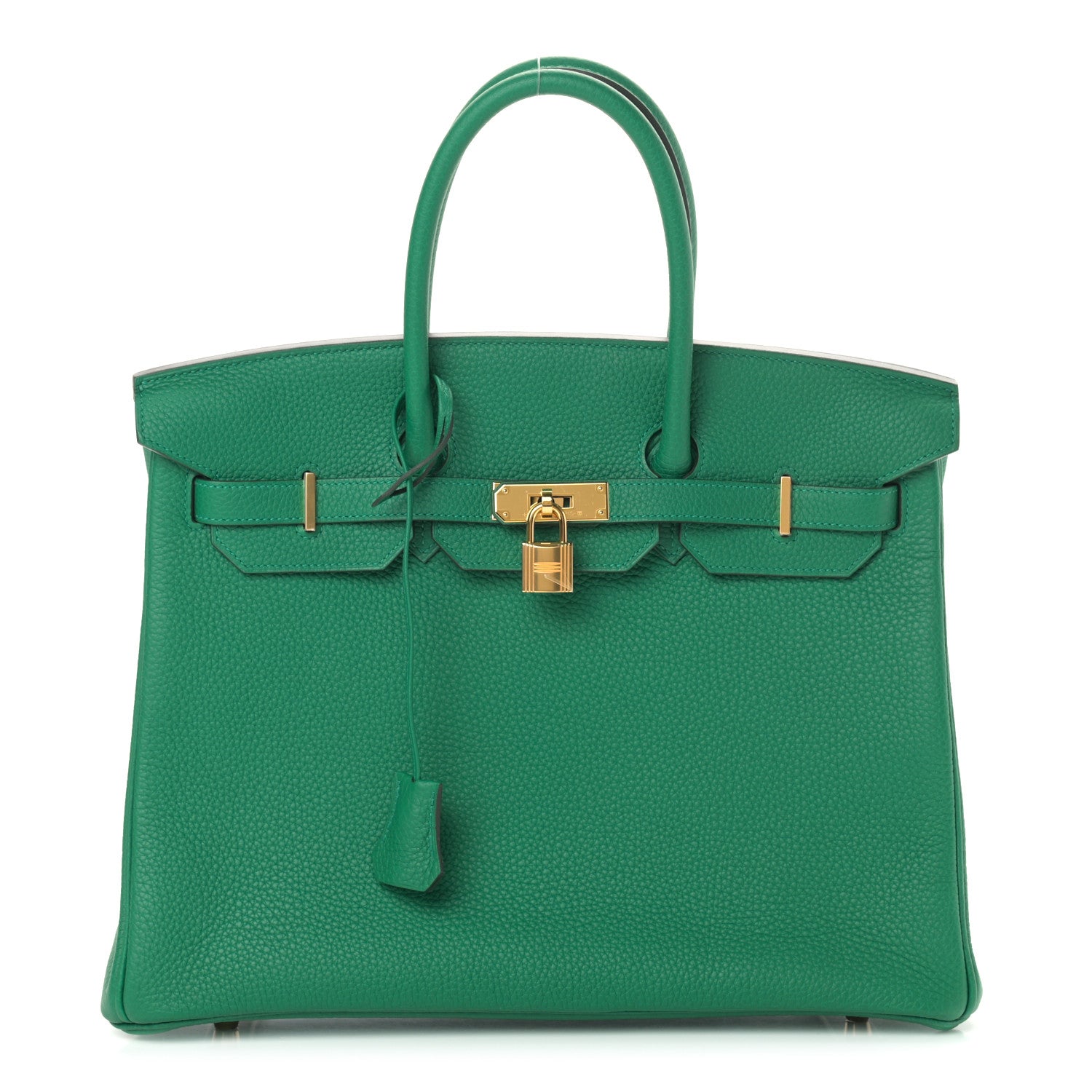 Hermes Togo Birkin 35 Vert Vertigo 1 of 9