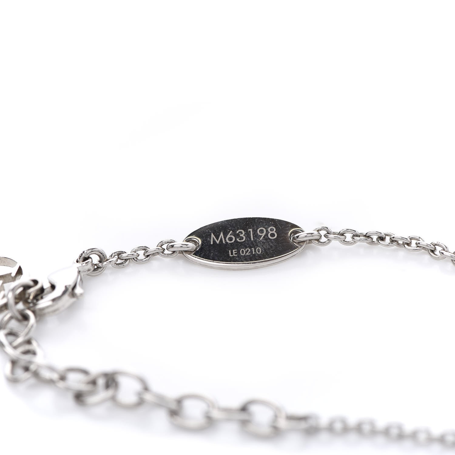 Louis Vuitton Essential V Supple Bracelet Silver 5 of 8