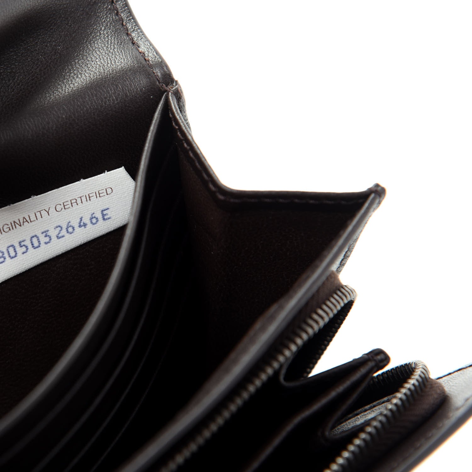 Bottega Veneta Nappa Intrecciato Continental Wallet Ebano 7 of 8
