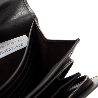 Bottega Veneta Nappa Intrecciato Continental Wallet Ebano 7 of 8