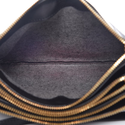 Celine Lambskin Small Trio Crossbody Bag Black 5 of 11