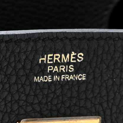 Hermes Togo BIRKIN 30 Black 6 of 16
