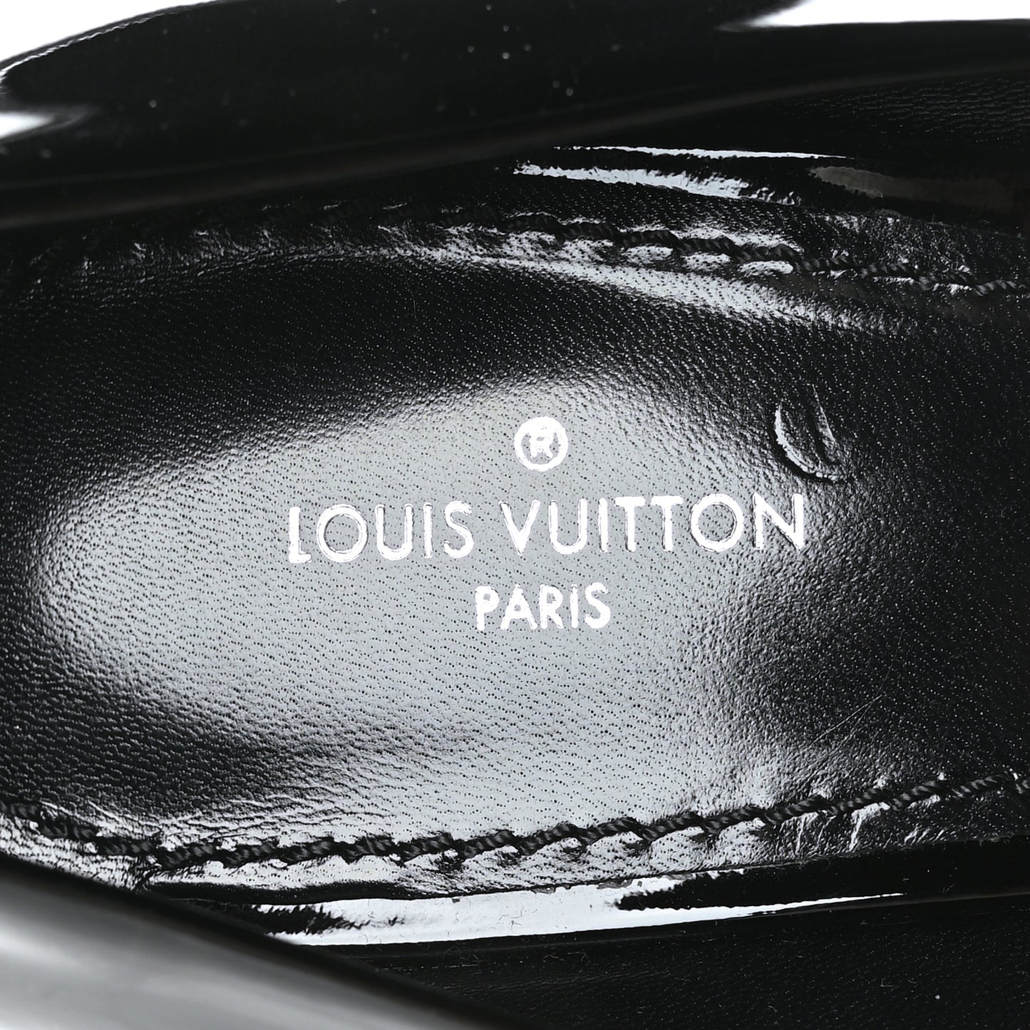 Rendez Vous Patent Open Toe Pumps 39.5 Black