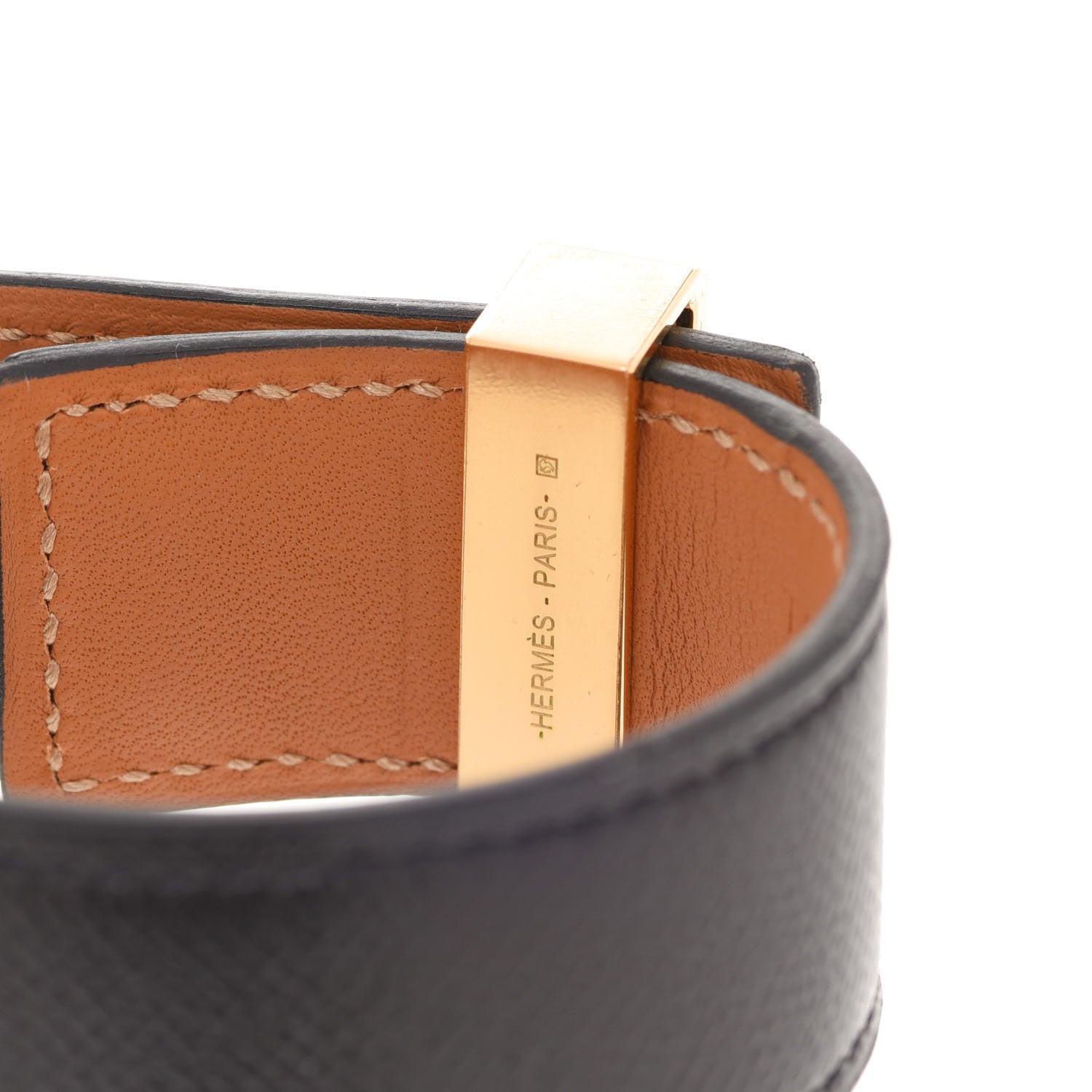 Hermes Epsom Collier de Chien CDC 24 Bracelet T2 Black 6 of 7