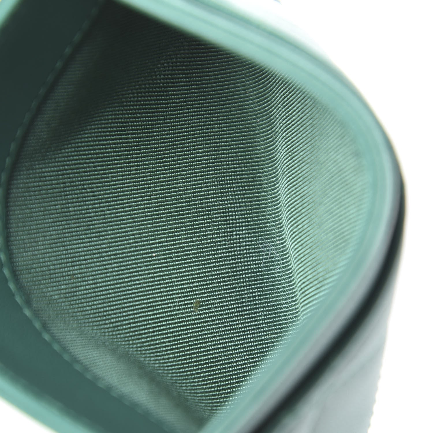 Chanel Lambskin Quilted Card Holder Green 9 of 9