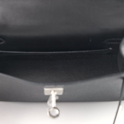 Hermes Epsom Mini Kelly Sellier 20 Black 5 of 10