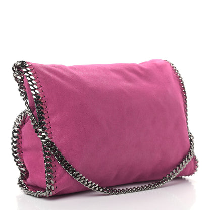 Stella McCartney Shaggy Deer Falabella Fold Over Tote Hot Pink 3 of 8