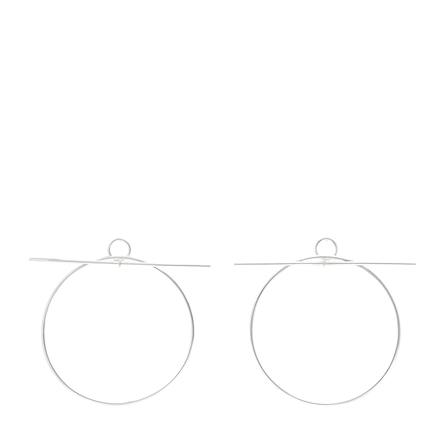 Sterling Silver TGM Loop Earrings