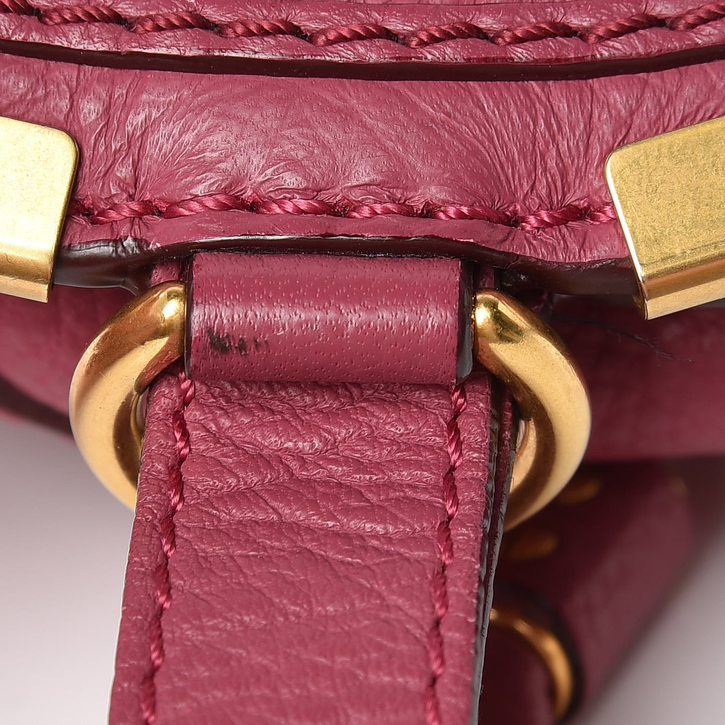 Calfskin Mini Marcie Round Crossbody Bag Dreamy Pink