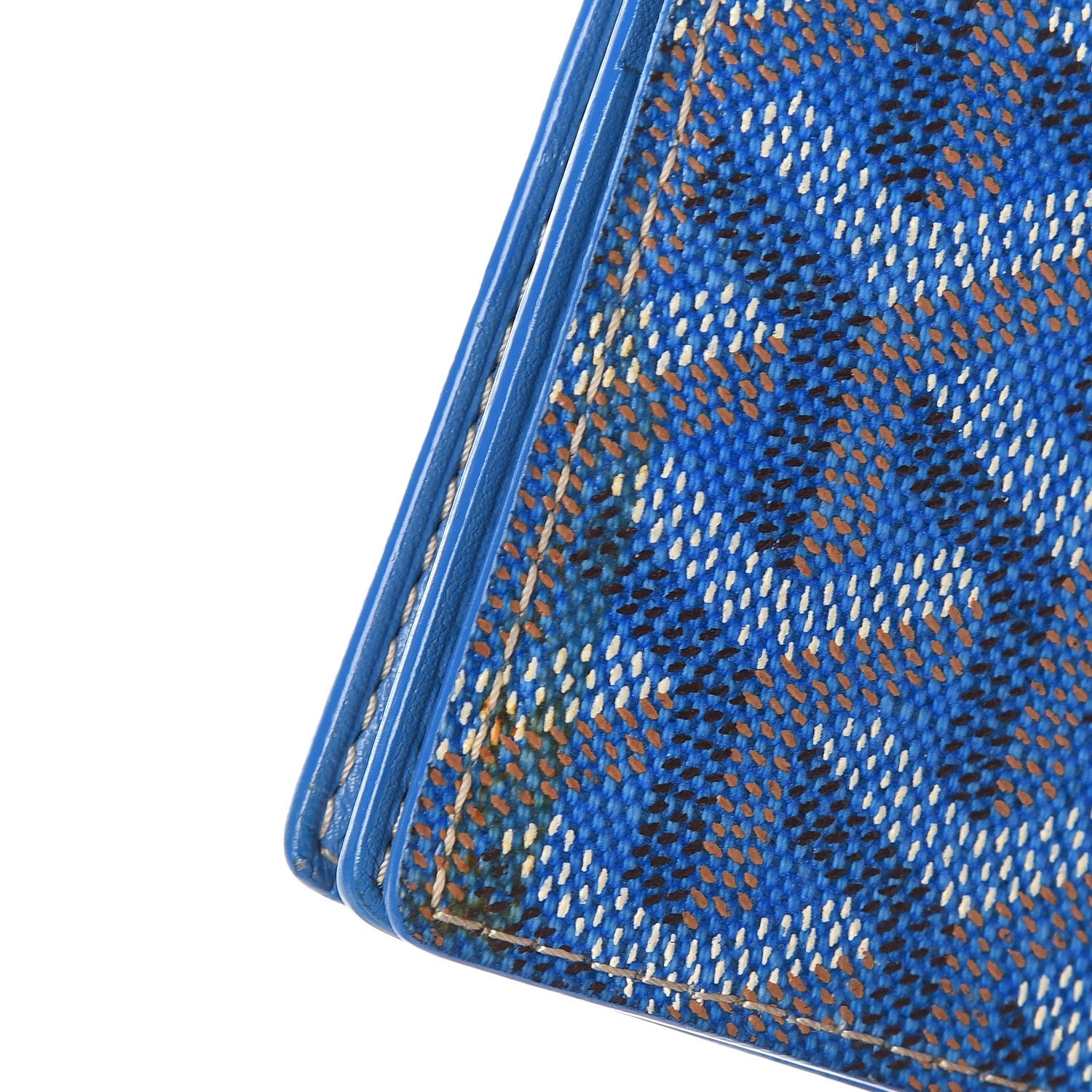 Goyard Goyardine Business Card Holder Sky Blue 8 of 9
