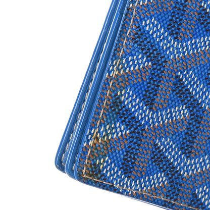 Goyard Goyardine Business Card Holder Sky Blue 8 of 9
