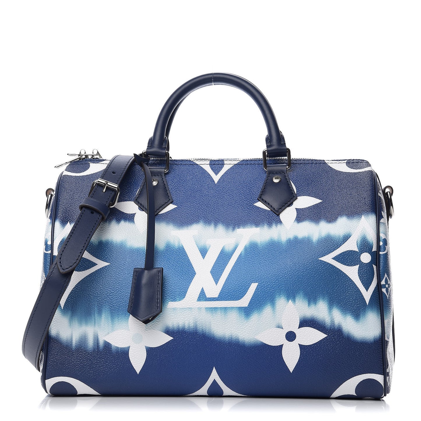 Monogram Escale Speedy Bandouliere 30 Blue