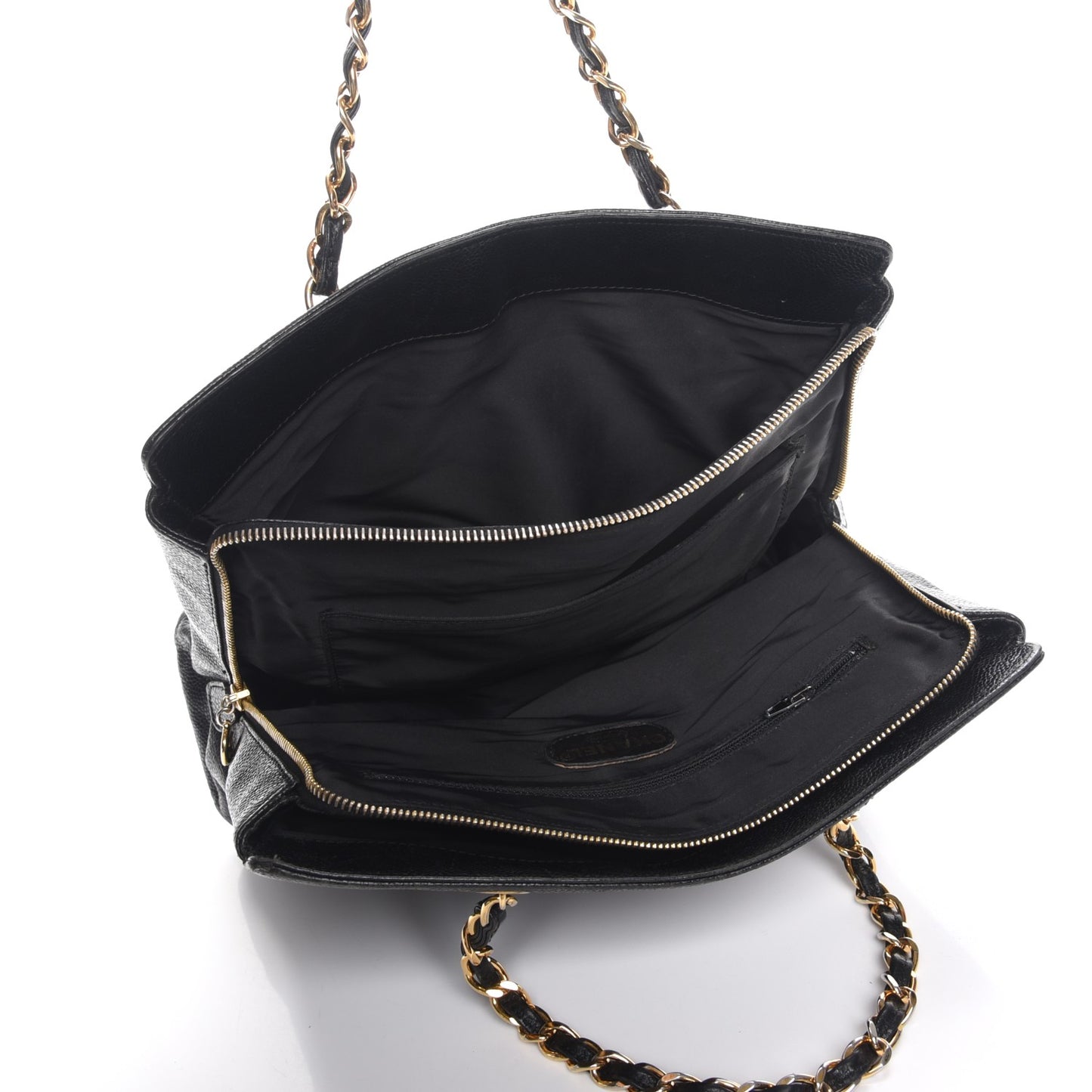 Caviar Shoulder Bag Black