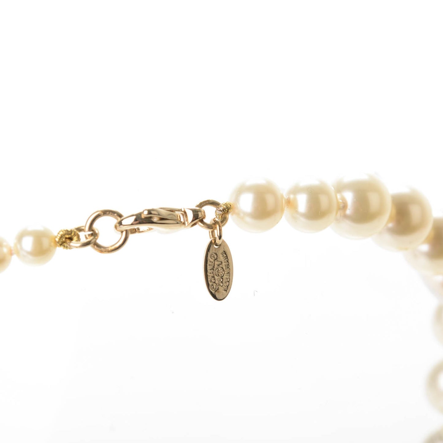 Graduated Pearl CC Belt Gold