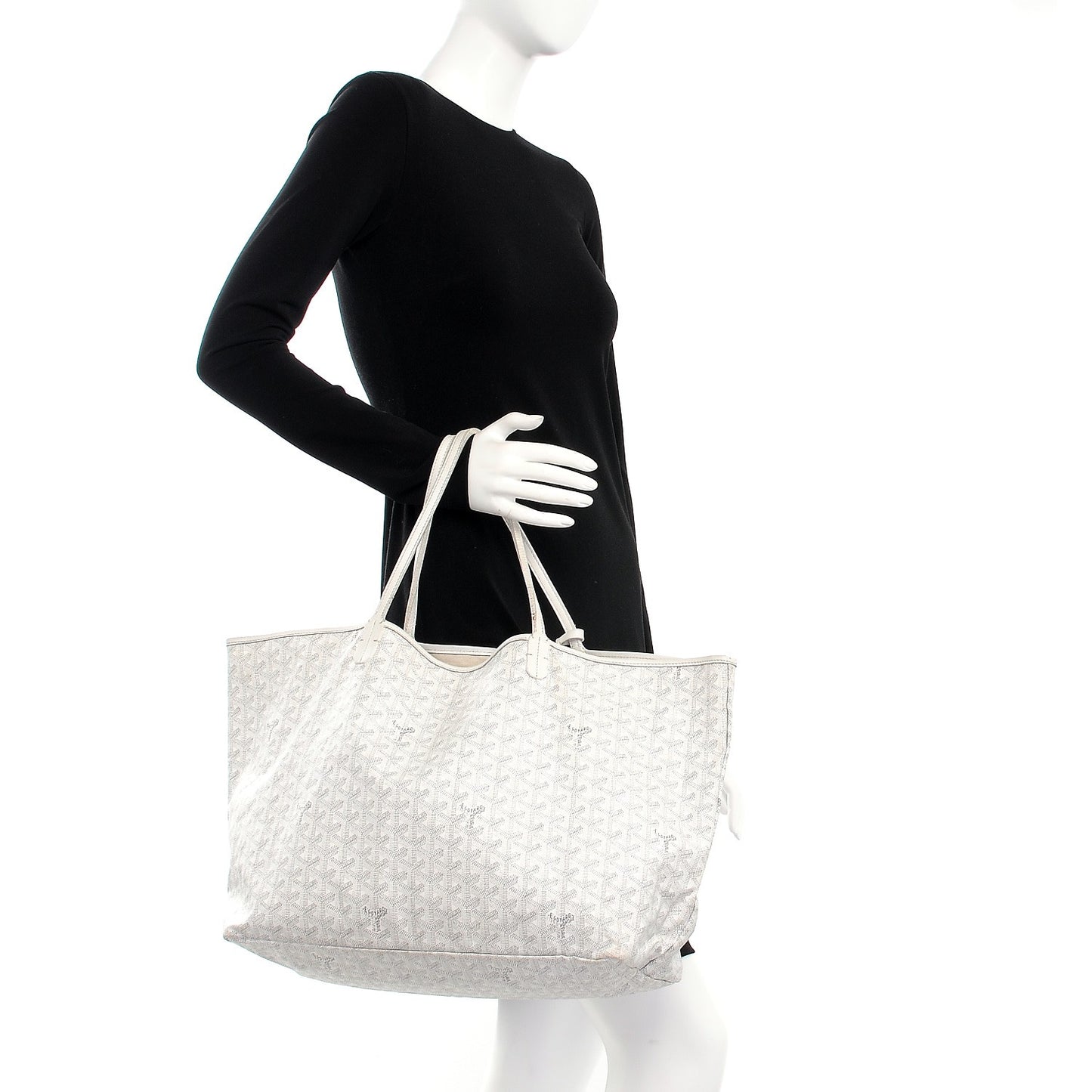 Goyardine Saint Louis GM White