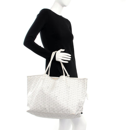 Goyard Goyardine Saint Louis GM White 2 of 14